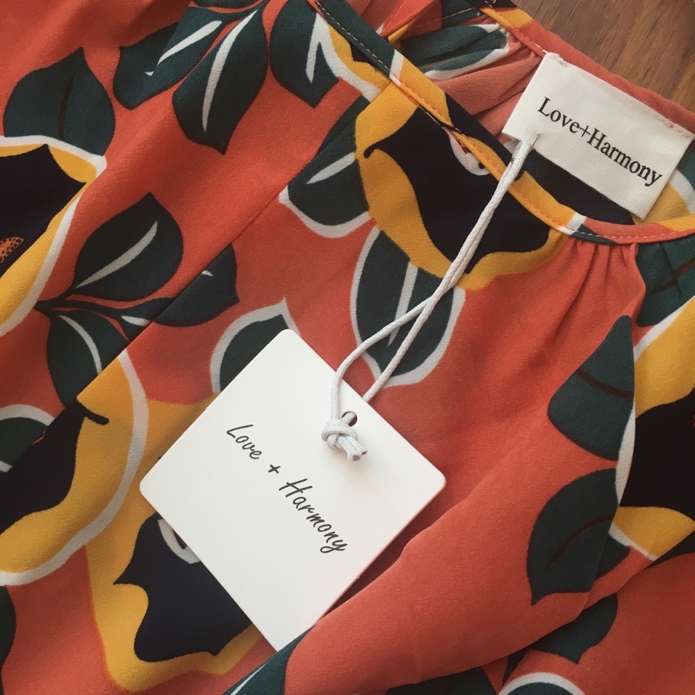 NWT Forever 21 Medium Floral Bell Sleeve dress - Picture 8 of 8